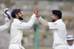 Virat Kohli with Umesh Yadav