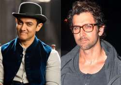 Hrithik Roshan and Aamir Khan