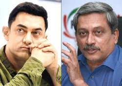 Manohar Parrikar takes swipe at Aamir Khan