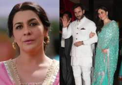 Amrita Singh, Saif Ali Khan with Kareena Kapoor