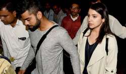 Anushka Sharma with Virat Kohli