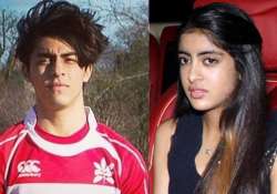 Aryan Khan and Navya Naveli