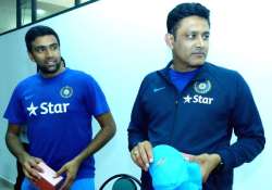 R Ashwin praises new coach Anil Kumble