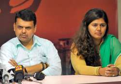 Devendra Fadnavis and Pankaja Munde