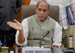 Home Minister Rajnath Singh