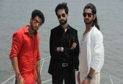 Kunal Jaisingh with Leenesh Mattoo and Nakuul Mehta 