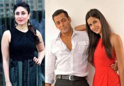 Kareena Kapoor, Salman Khan with Katrina Kaif