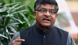 Law min Ravi Shankar Prasad