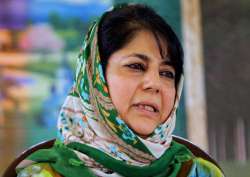 Mehbooba Mufti said some elements are hell-bent on fomenting trouble in Kashmir