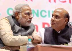 Narendra Modi and Rajnath Singh