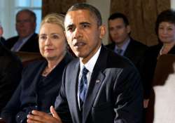 Hillary Clinton and Barack Obama