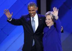 Barack Obama and Hillary Clinton