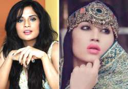 Richa Chadda and Qandeel Baloch