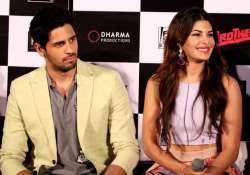 Sidharth Malhotra and Jacqueline Fernandez