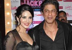 Shah Rukh Khan and Sunny Leone