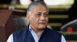 Minister of State for External Affairs V K Singh