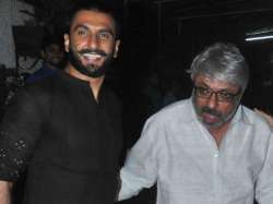 Ranveer Singh with Sanjay Leela Bhansali