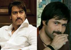 Emraan Hashmi and Ajay Devgn