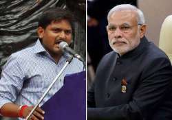 Hardik Patel and Narendra Modi