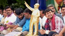 Kanhaiya Kumar at the rally