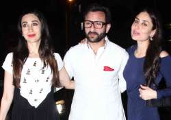 Karisma Kapoor, Kareena Kapoor, Saif Ali Khan