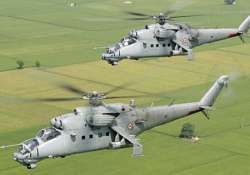 Mi-25 helicopters 