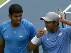 Rohan Bopanna and Leander Paes