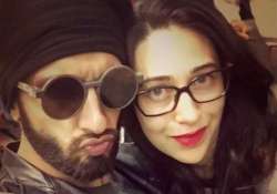 Ranveer Singh with Karisma Kapoor