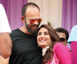 Rohit Shetty and Kareena Kapoor