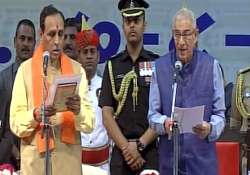 BJP’s Vijay Rupani sworn in as new Gujarat Chief Minister