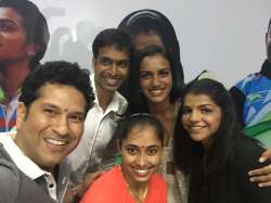 Sachin gifts BMW cars to Sindhu, Sakshi, Karmakar and Gopichand