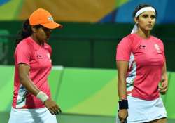 Prarthana Thombare and Sania Mirza