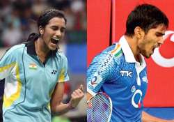 Shuttlers K Srikanth, P V Sindhu | India TV