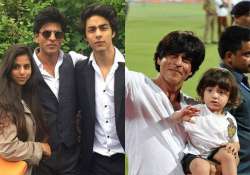 Shah Rukh Khan with his kids