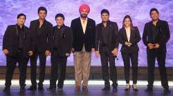 Kapil Sharma and his team 