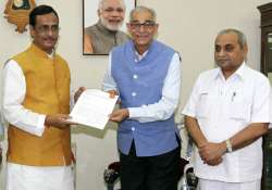 Vijay Rupani to be sworn in as Gujarat Chief Minister today