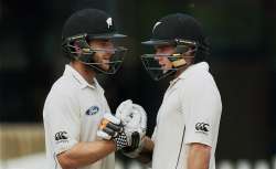 Latham, Williamson put Indians on backfoot, Kiwis at 152/1 at stumps