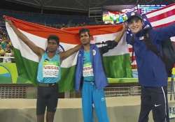 Mariyappan Thangavelu and Varun Singh Bhati win medals at Rio paralympics