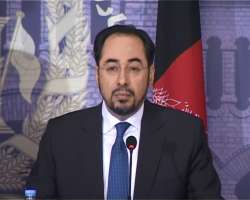 Afghanistan’s foreign minister Salahuddin Rabbani