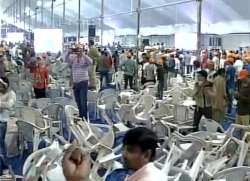 Patels create chaos at Amit Shah’s Patidar meet in Surat