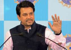 BCCI president Anurag Thakur