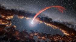 Black hole eating up stars- India TV