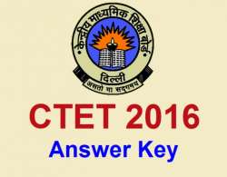 CTET Spetember Answer Key 2016