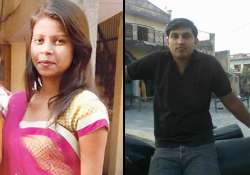 Karuna and her jilted lover Surendar who stabbed her 30 times