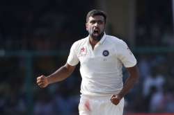 Ashwin celebrates wicket of Kane Williamson on 4th day of Kanpur Test