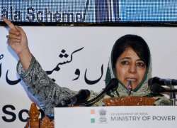 Jammu and Kashmir Chief Minister Mehbooba Mufti 