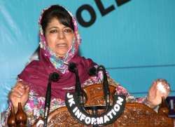 Jammu and Kashmir Chief Minister Mehbooba Mufti