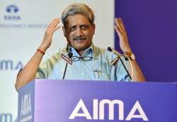 Defence Minister Manohar Parrikar