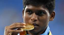 Rio Paralympics gold medallist Mariyappan Thangavelu | India TV