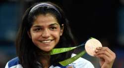 Sakshi Malik meets Amitabh Bachchan